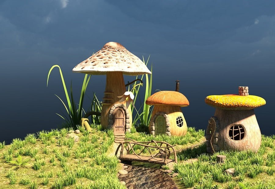mushroom houses