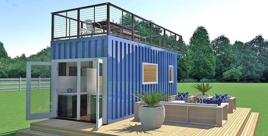 prefab container house