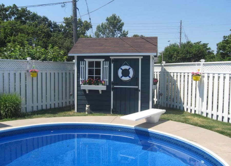 prefab pool house