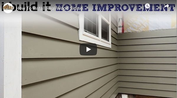 installing siding video