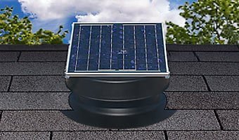 Natural Light Solar Attic Fan