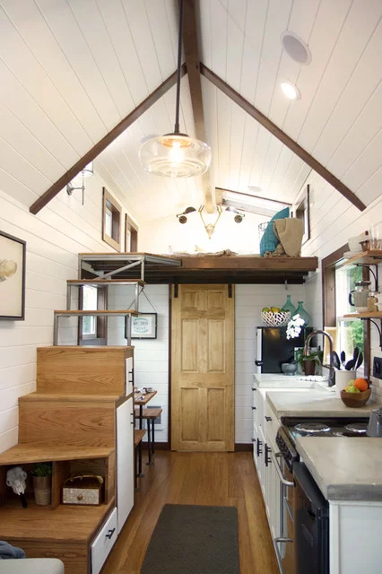 Tiny house double loft