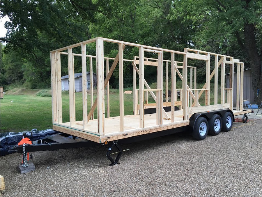 How to build a tiny house on a trailer