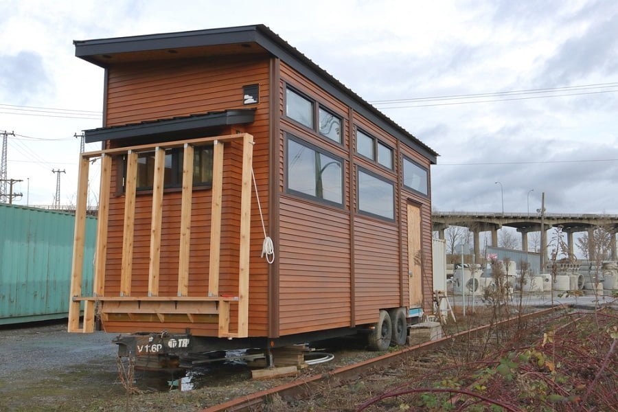 diy tiny house trailer