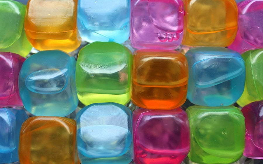 ice cubes silicone color