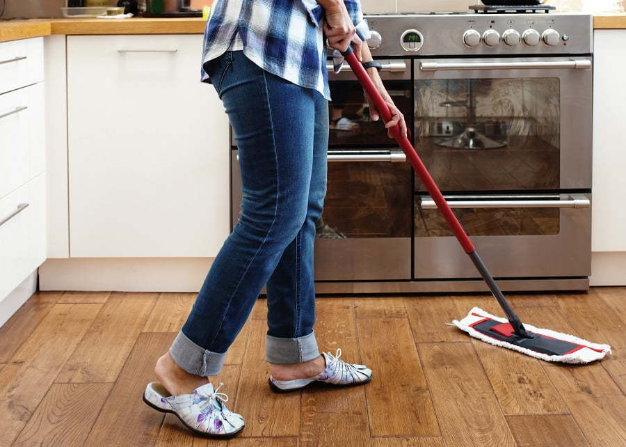 kitchen cleaning