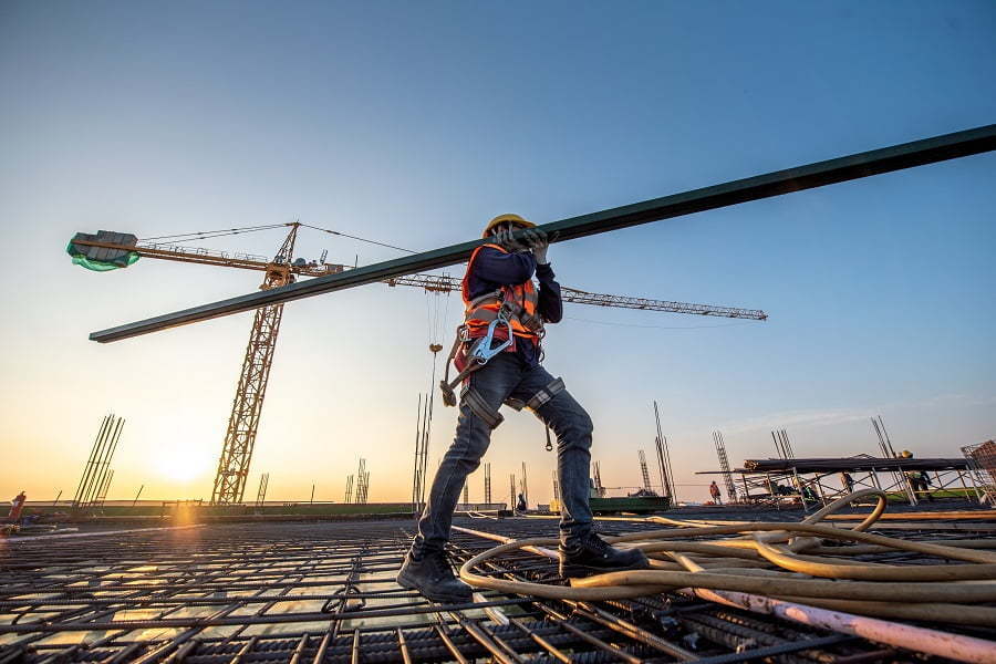 construction site worker