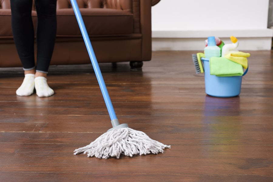 hardwood floor cleaning