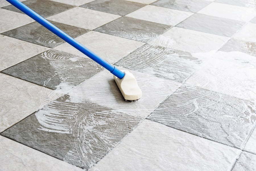 tile floor