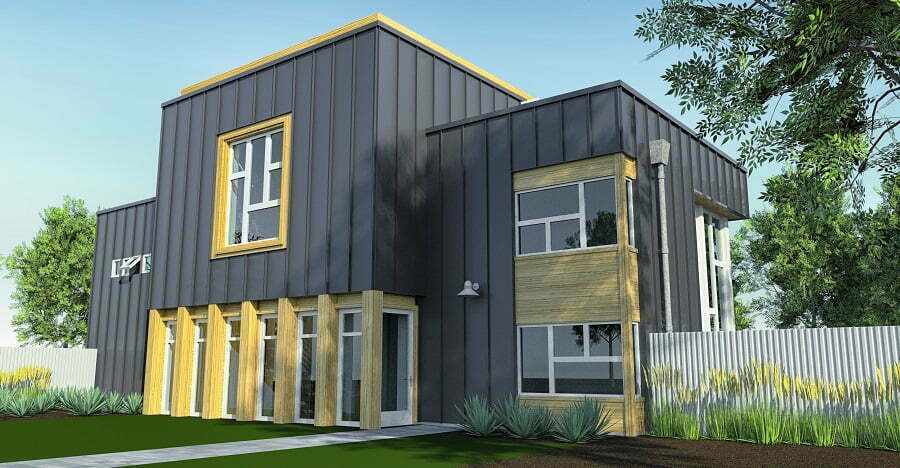 metal prefab house