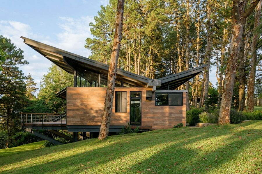 butterfly roof prefab