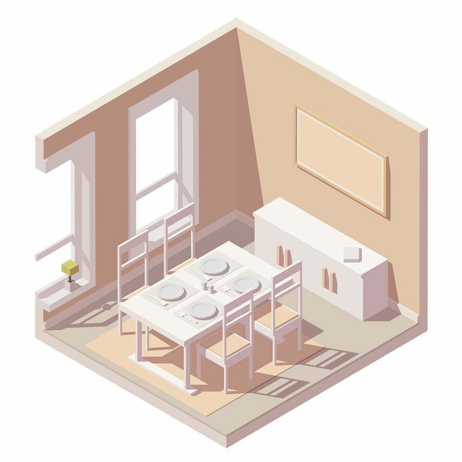 dining room floor plan