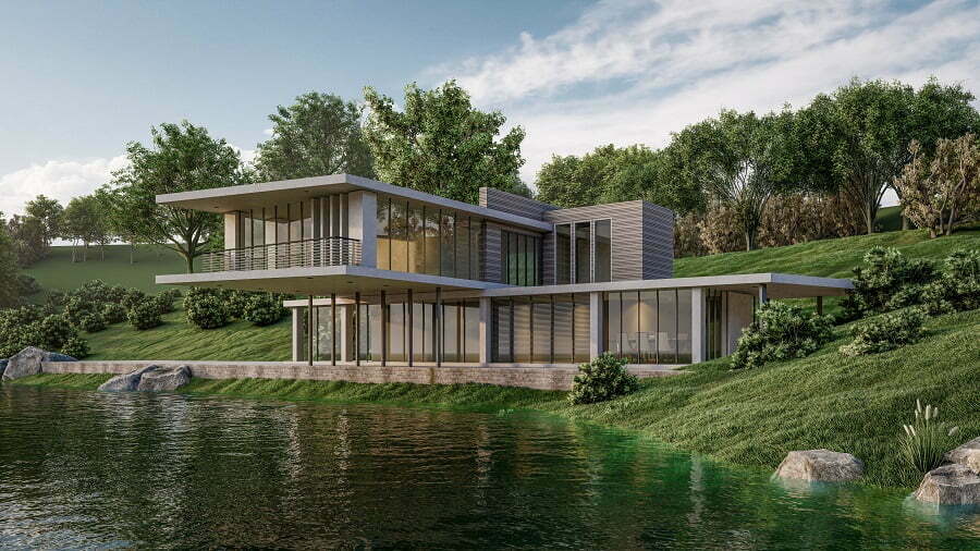 prefab riverside