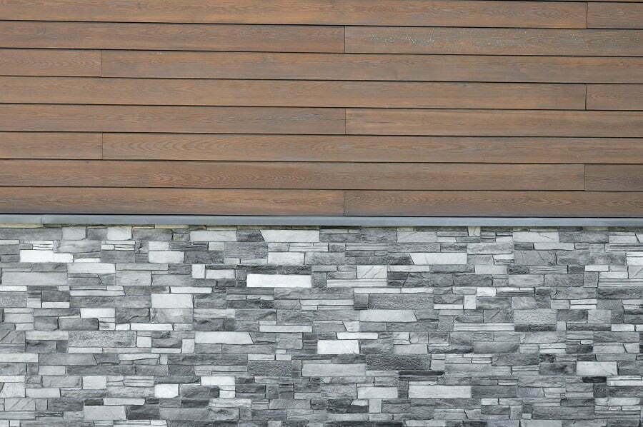 faux stone siding