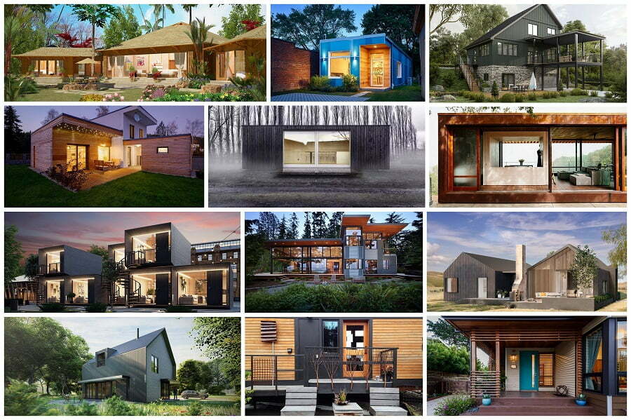 top green sustainable prefab homes