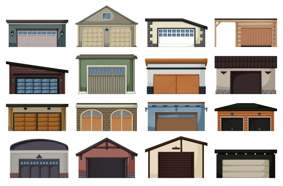 types of prefab garages