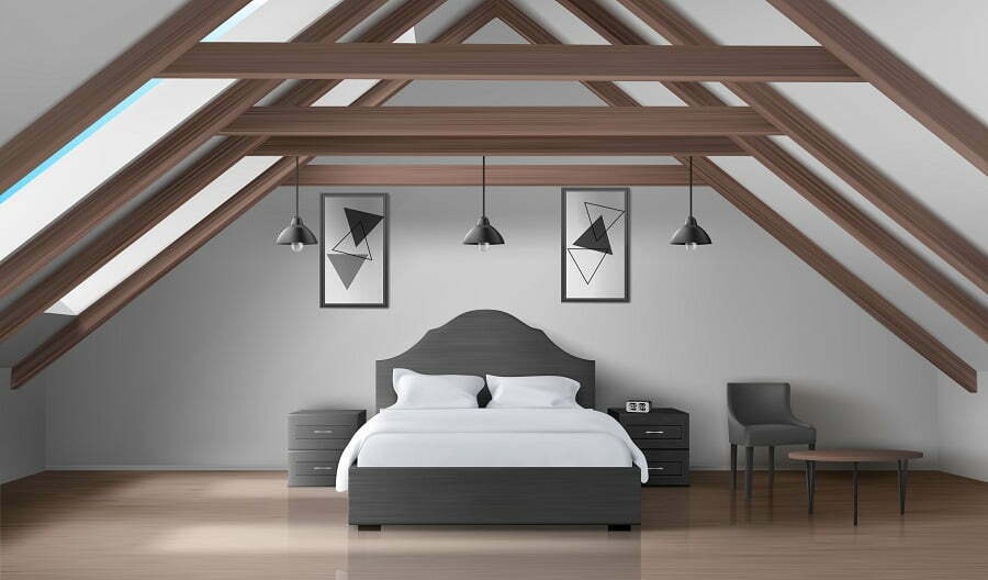 attic bedroom