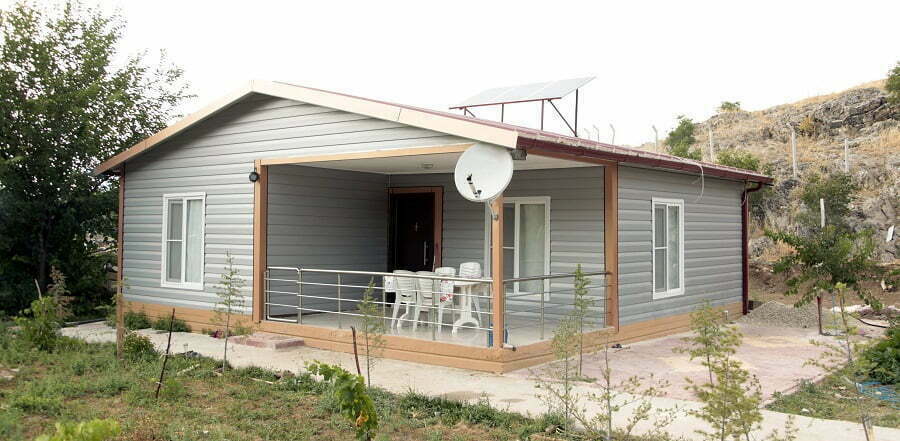 full time prefab guest house