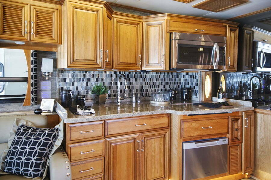 mobile home kitchen backsplash