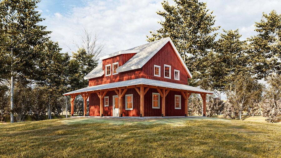 timberlyne prefab barn home
