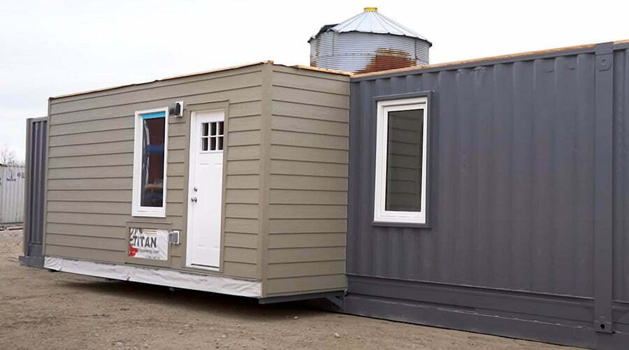 bison prefab container home