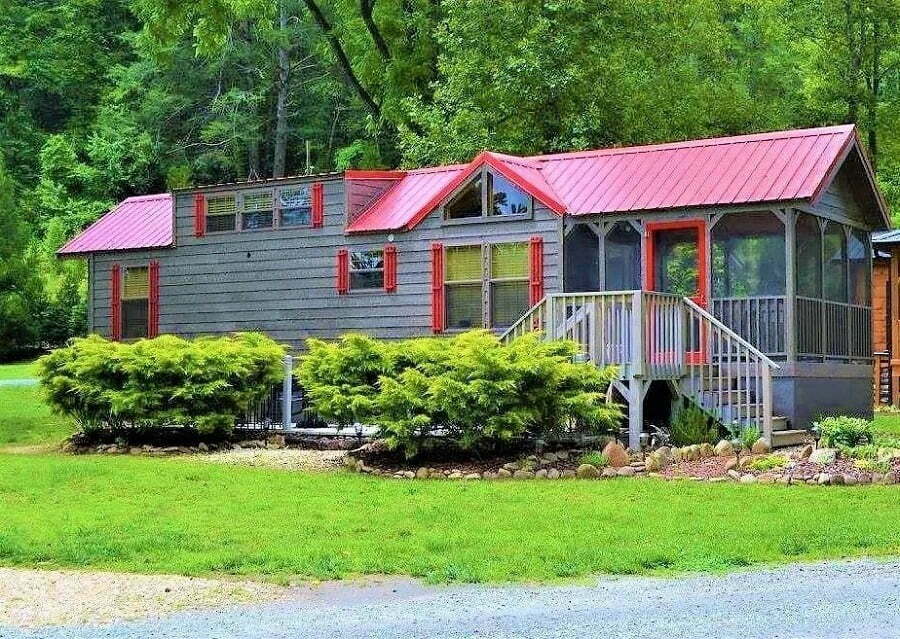 elegant rustic cabins tiny home