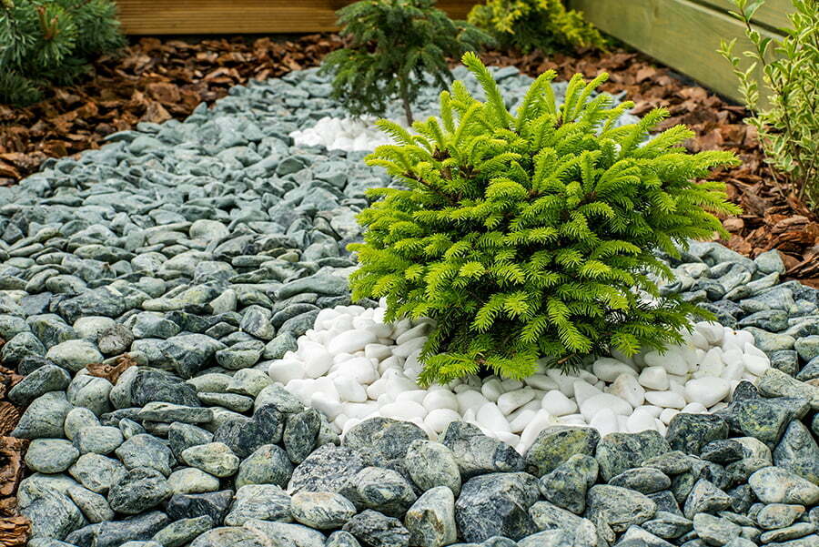 Mobile Home Landscape Skirting and Hardscapes