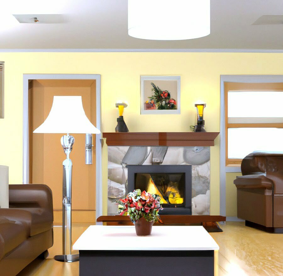 mobile home fireplace