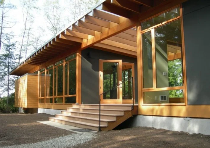 greenprefab whidbey cabin