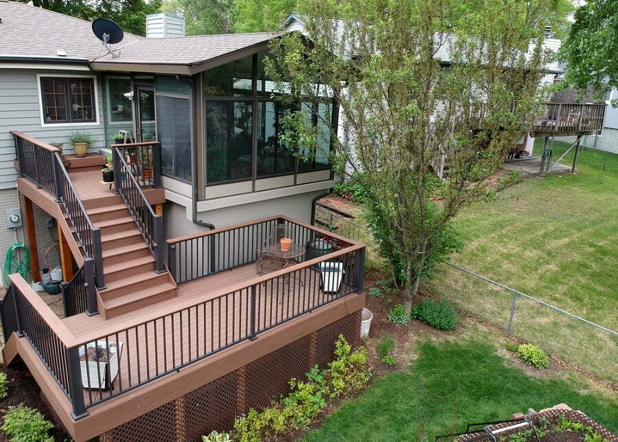 modular prefab deck