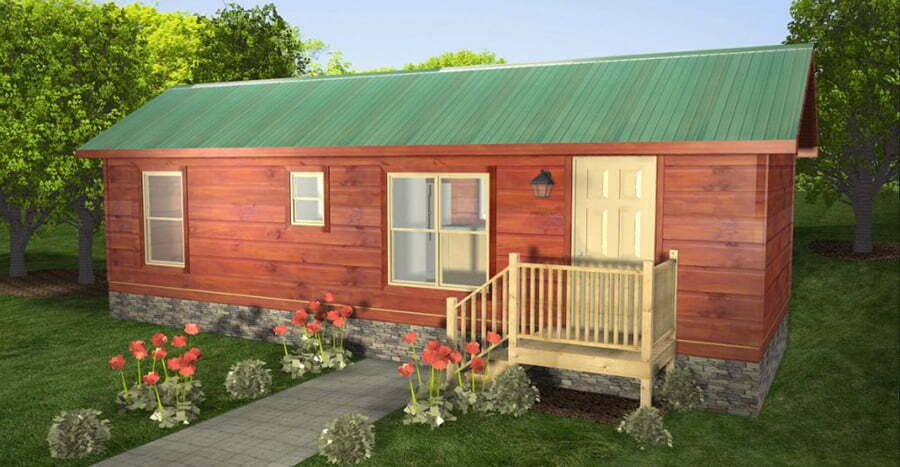 Green River Log Cabins – Top Line