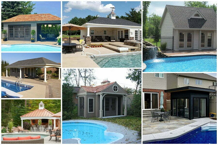 prefab pool houses