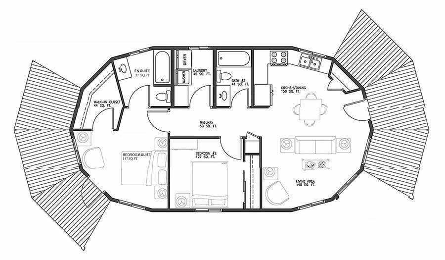 Deltec Homes – 700 sqft+