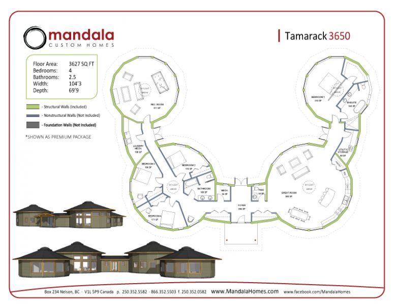 Mandala Custom Homes – Tamarack Series