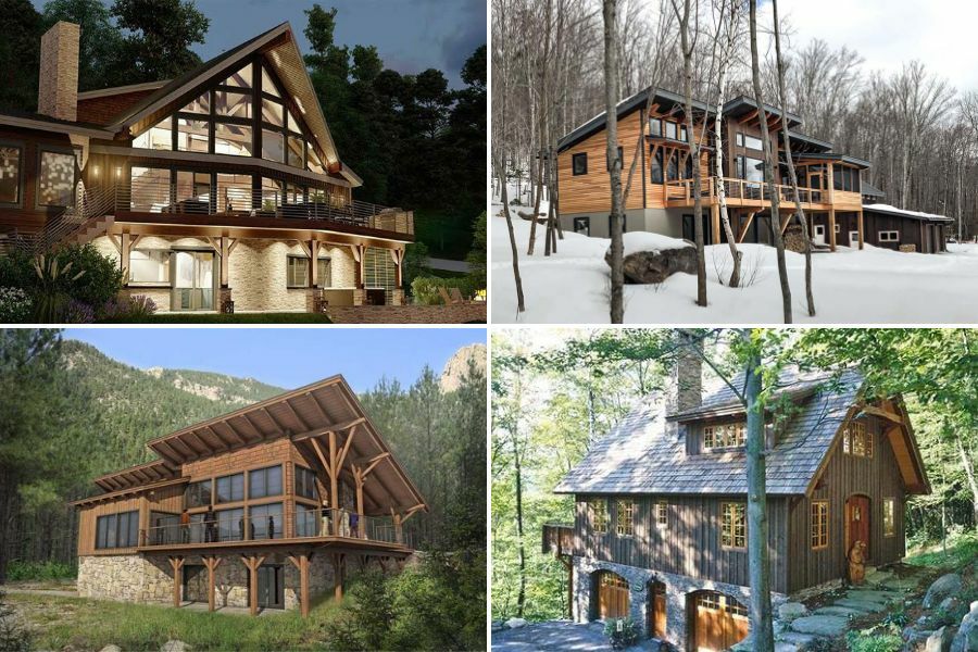 prefab timber frame homes