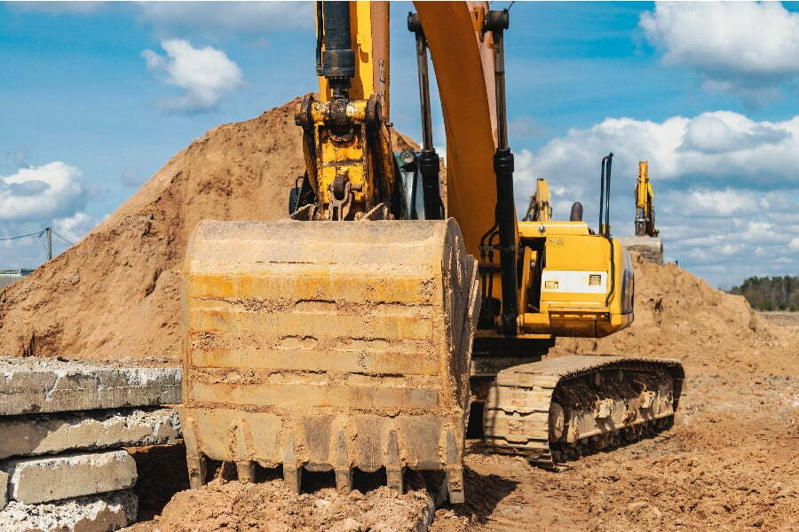 heavy equipment construction