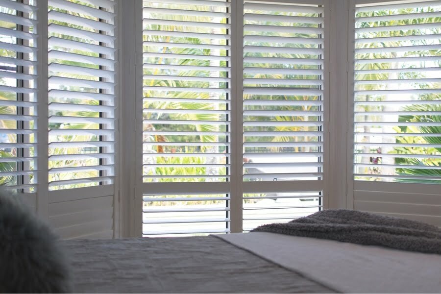 window shutters bedroom