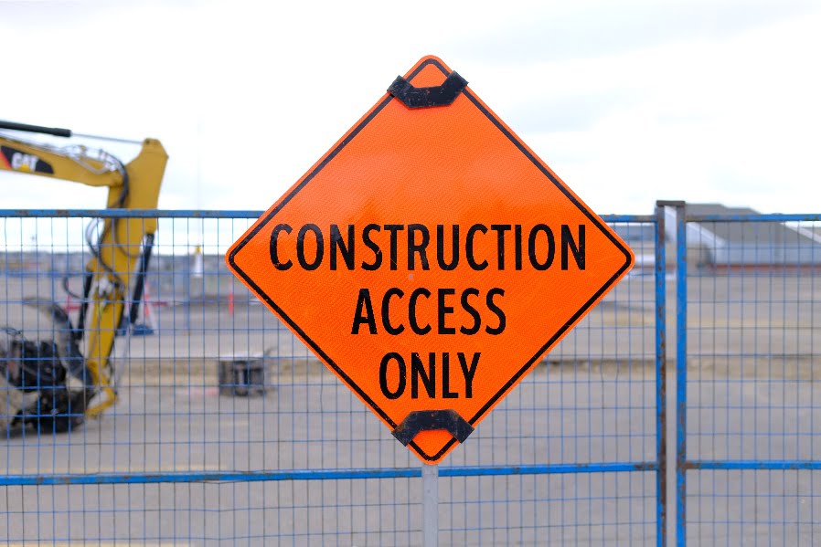 construction site signs