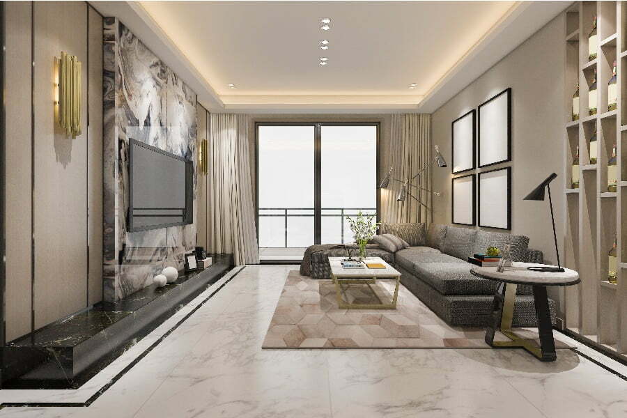 marble tile decor