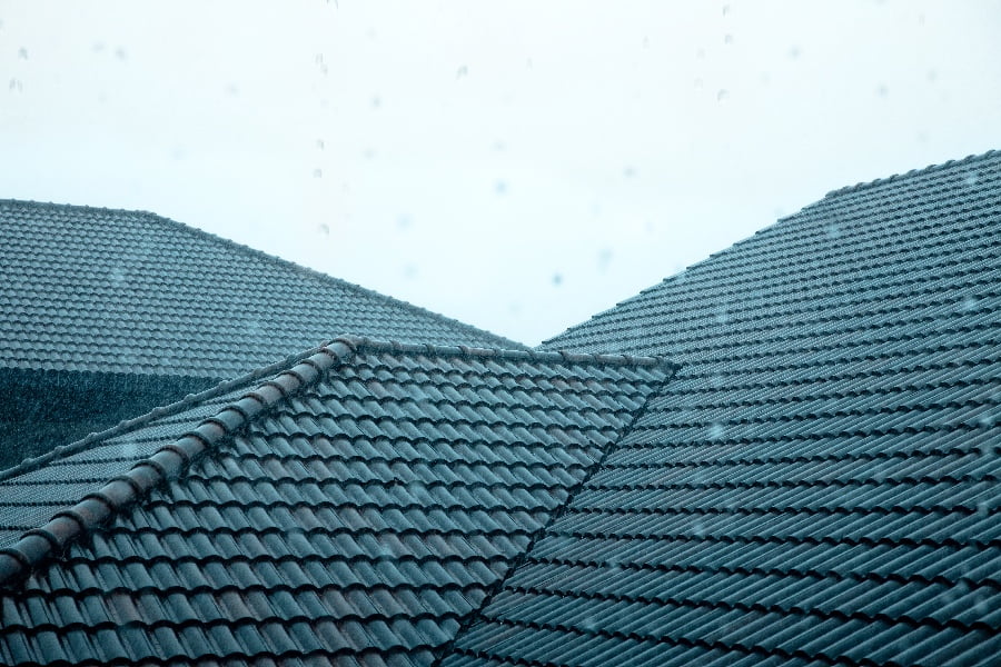 rain on roof