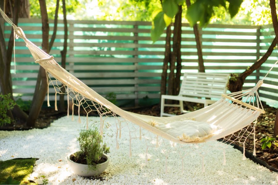 backyard hammock