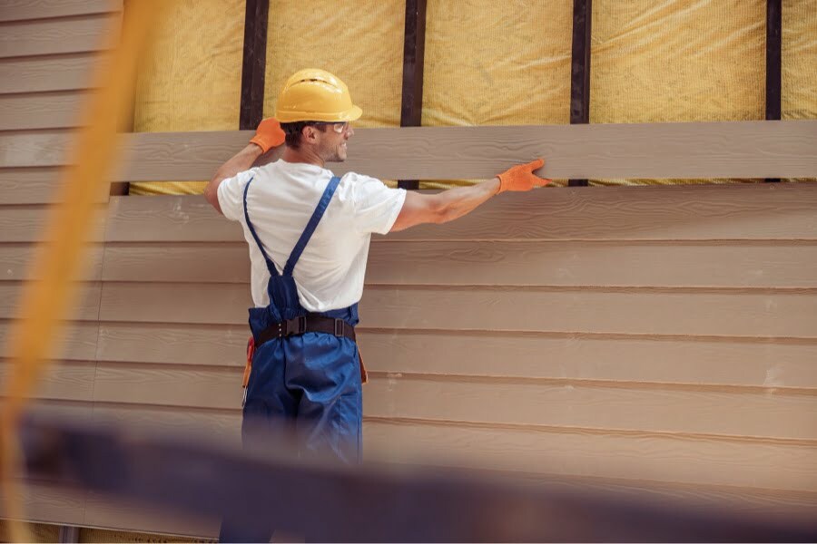 installing siding