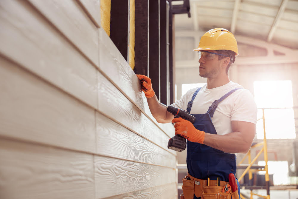 wooden siding