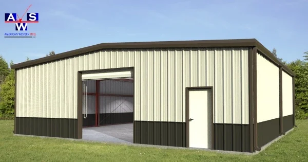 American Western Steel Metal Building Kits Prefab Metal Building