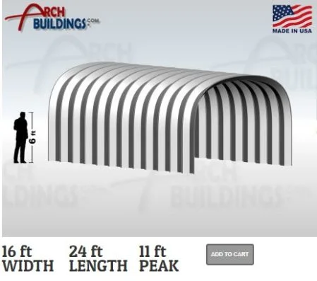 Steel Arch Carport Kits Prefab Carport