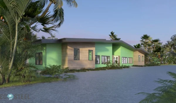 EcoSteel's Modern Prefab Steel Buildings Prefab Metal Building