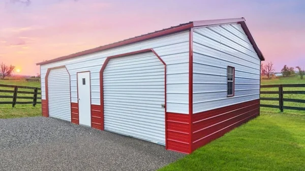 Garage Buildings prefab metal garage