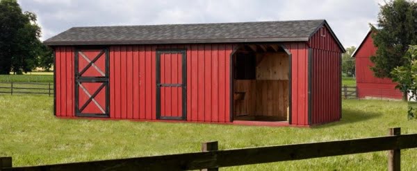 Modular Horse Barns by Glick's Prefab Horse Barn