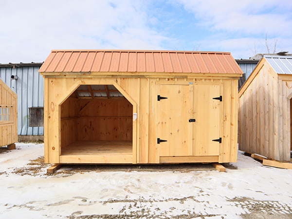 Weekender 10x16 Fully Assembled Prefab Wood Shed