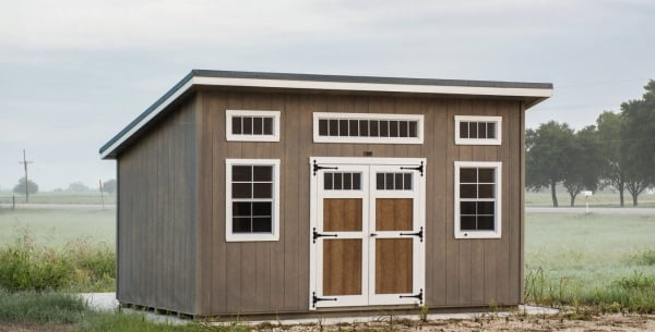 Lone Star Structures Prefab Wood Shed